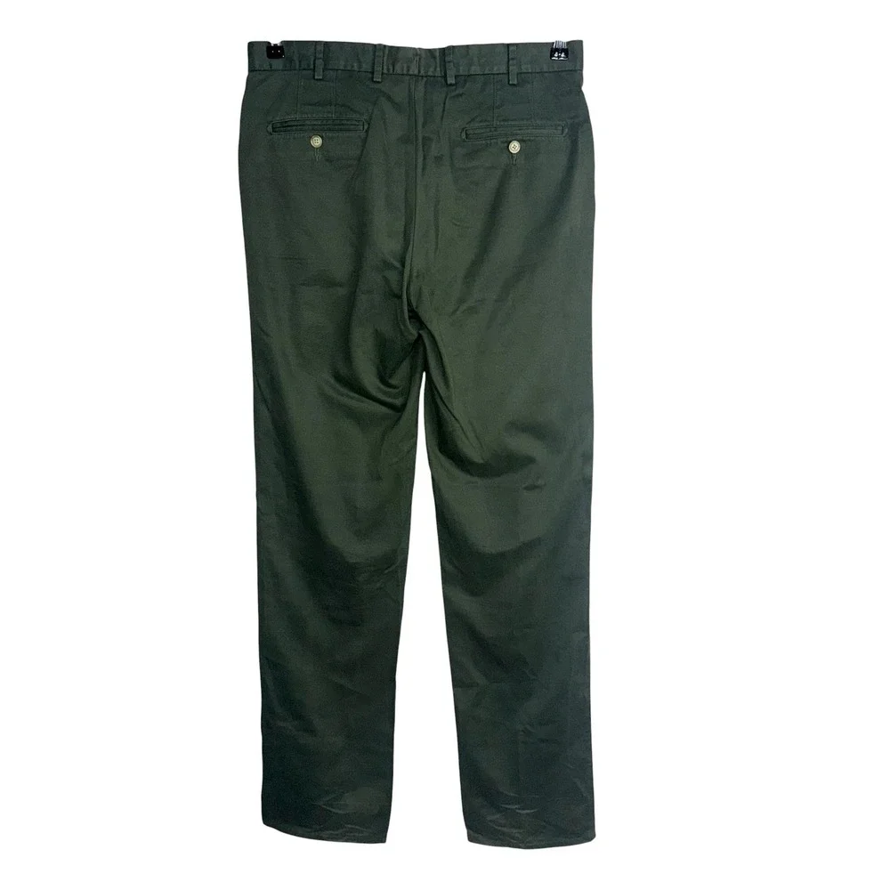 Peter Millar Crown Raleigh Washed Twill Pima Cotton Chino Pants Mens 34‎ MF16B84